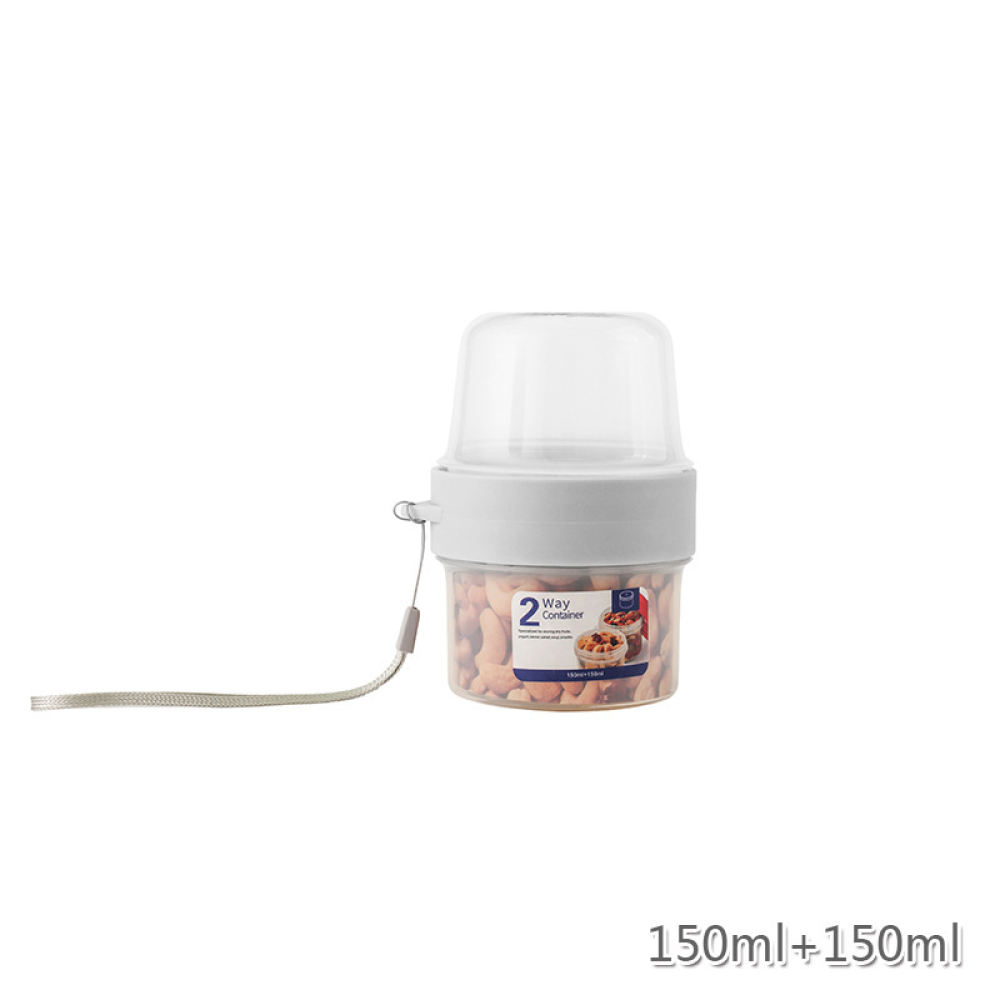 Baby Food Jars With Lids - Portable Double Layer Storage Box Airtight