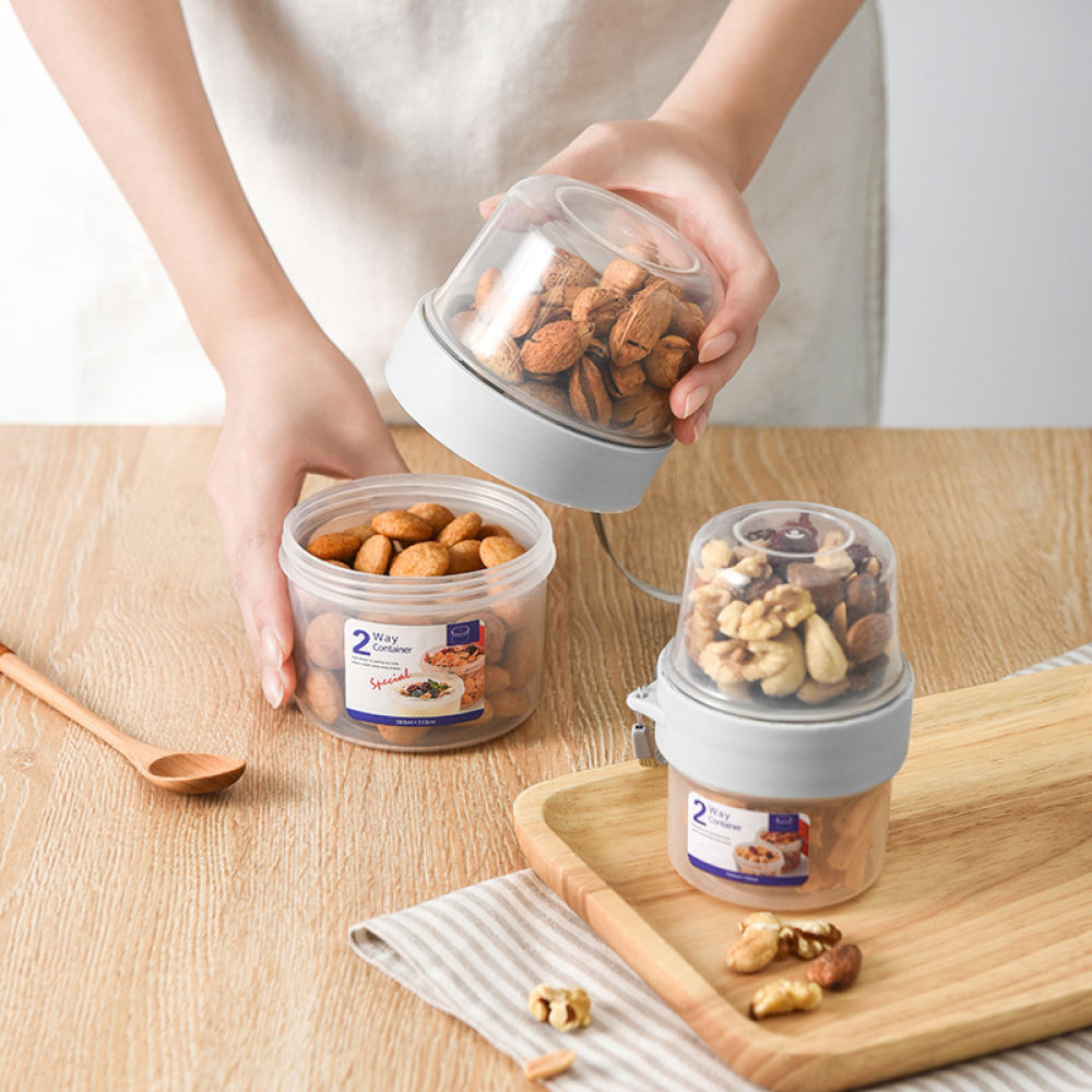 Portable Double Layer Food Pre - Baby Food Jars With Lids ulasan dan harga