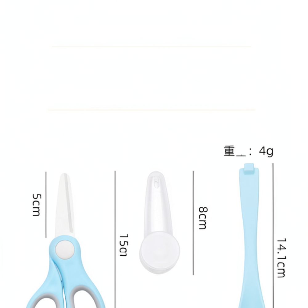 Infant Food Scissors Ceramic B - Baby Food Scissors ulasan dan harga