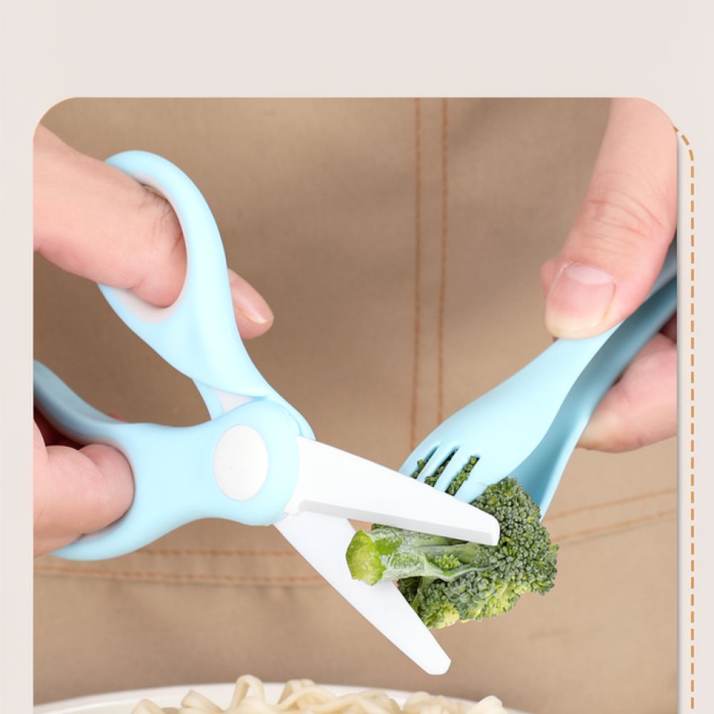 Safe Ceramic Food Scissors For - Baby Food Scissors ulasan dan harga